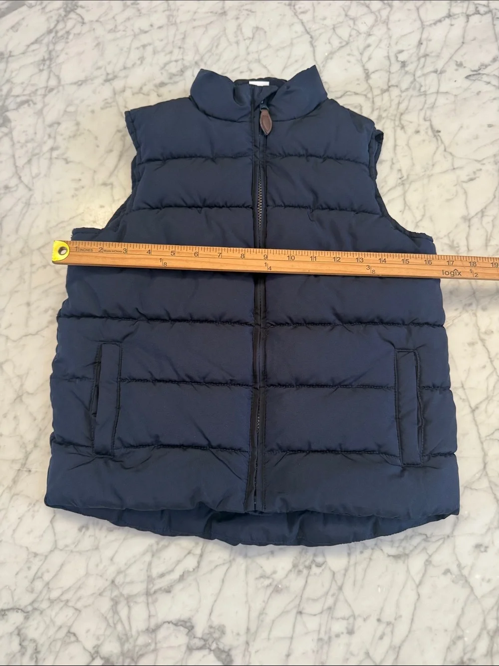 Kids Gymboree Sz 8 Navy Puffer Vest - Sleeveless Jacket